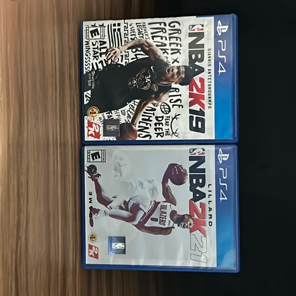 NBA 2K 19 and NBA 2K 21